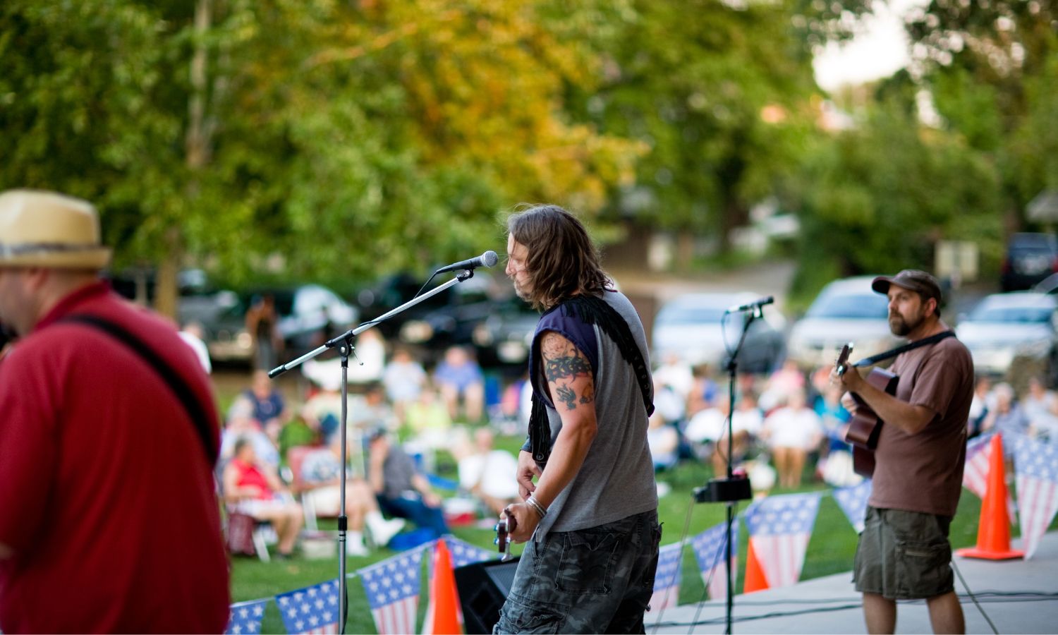 Music in a park 2