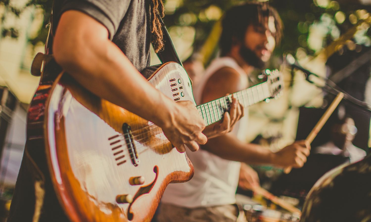Music in a park