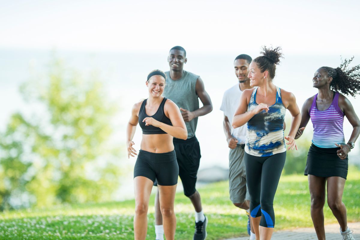 Group of runners