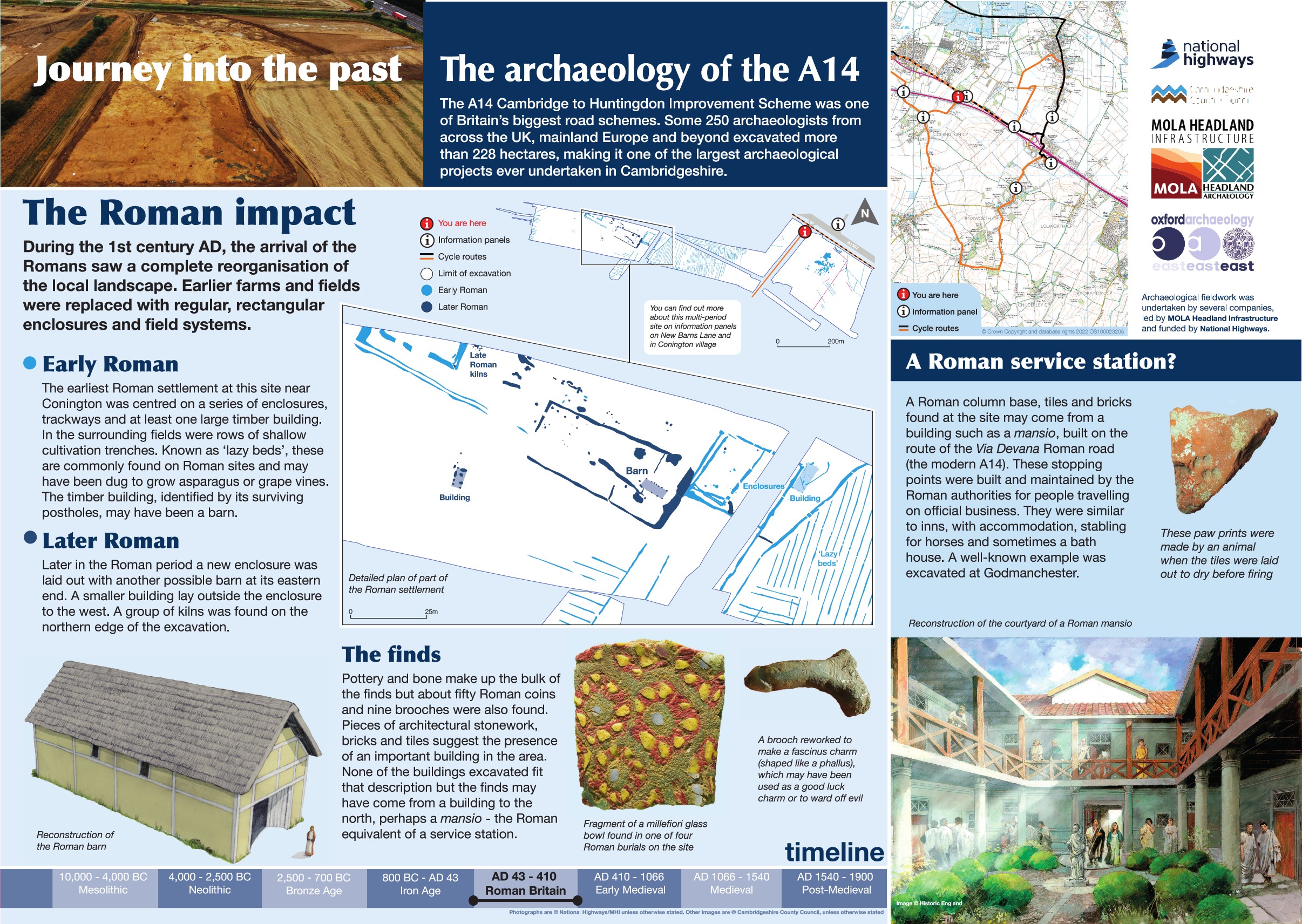 A14 Improvement Scheme suggested Cycling route Swavesey to Knapwell
