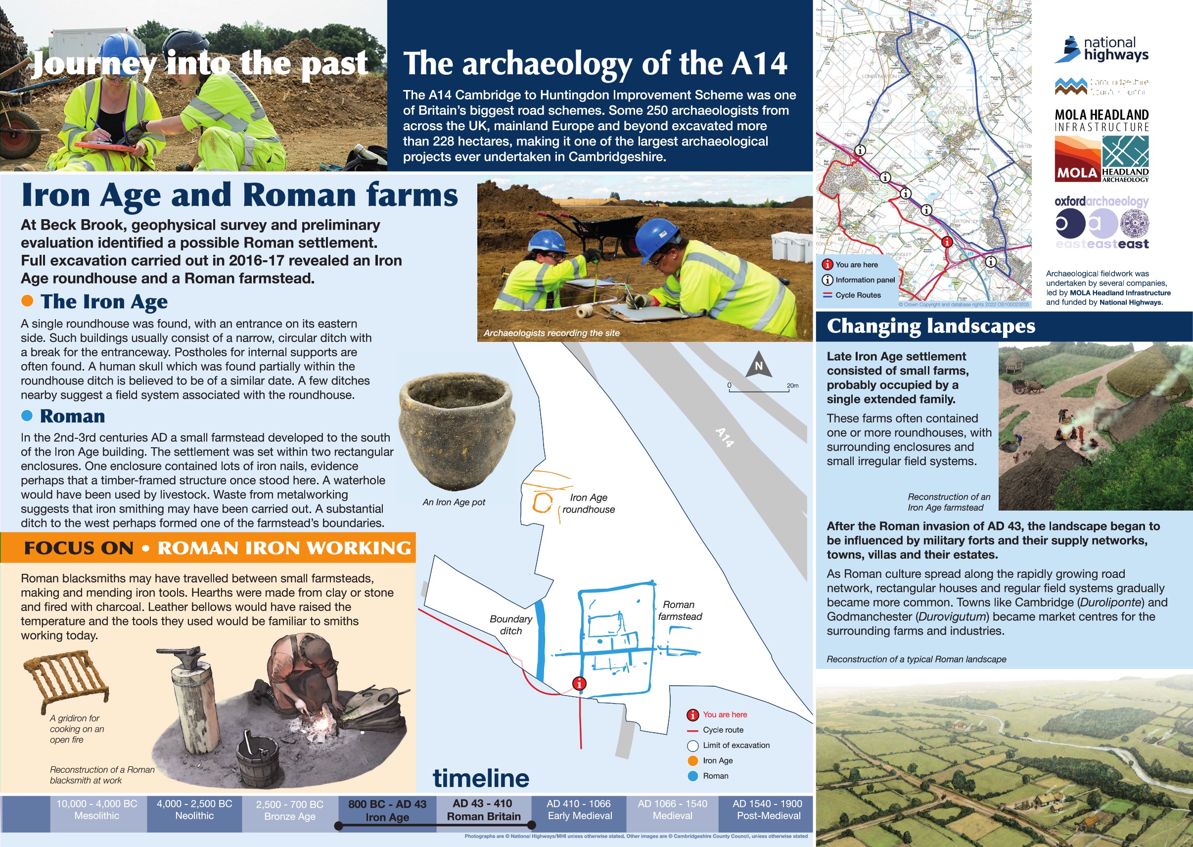 A14 Improvement Scheme suggested Cycling route Bar Hill to Madingley