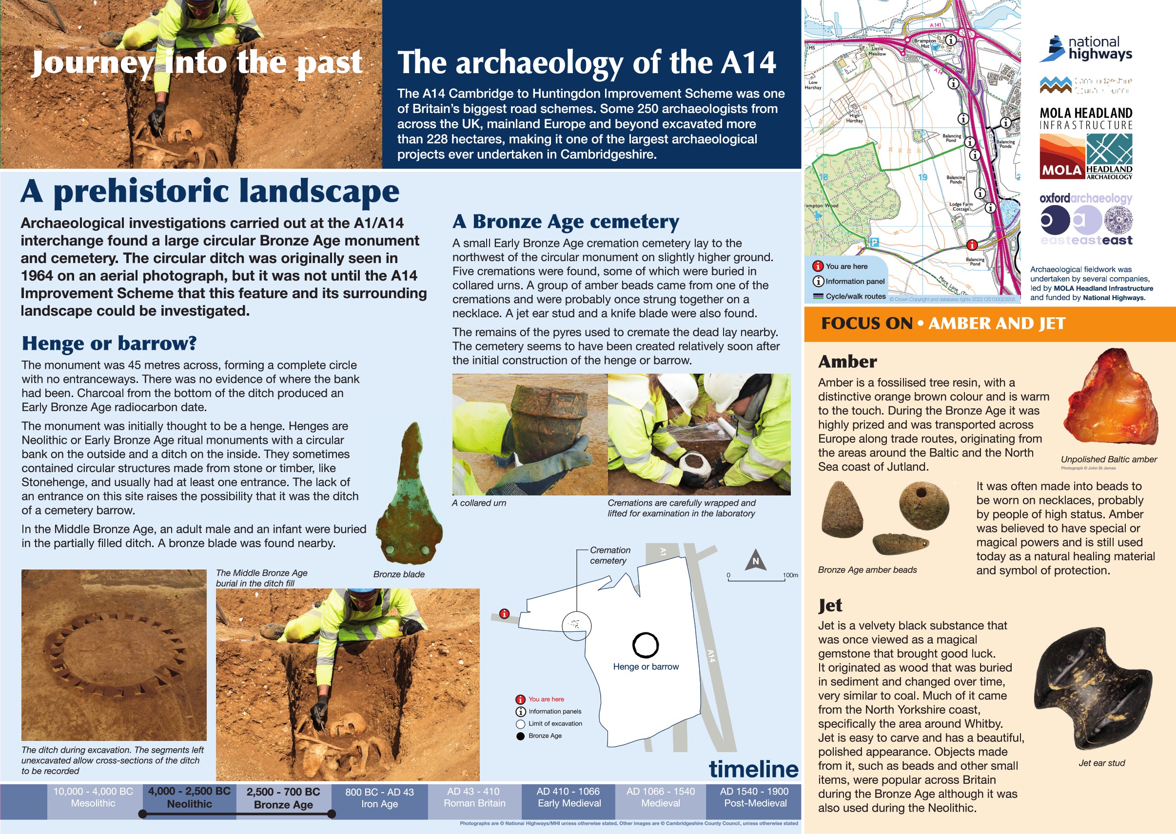 A14 Improvement Scheme - Board 25 Lodge Farm Cottages