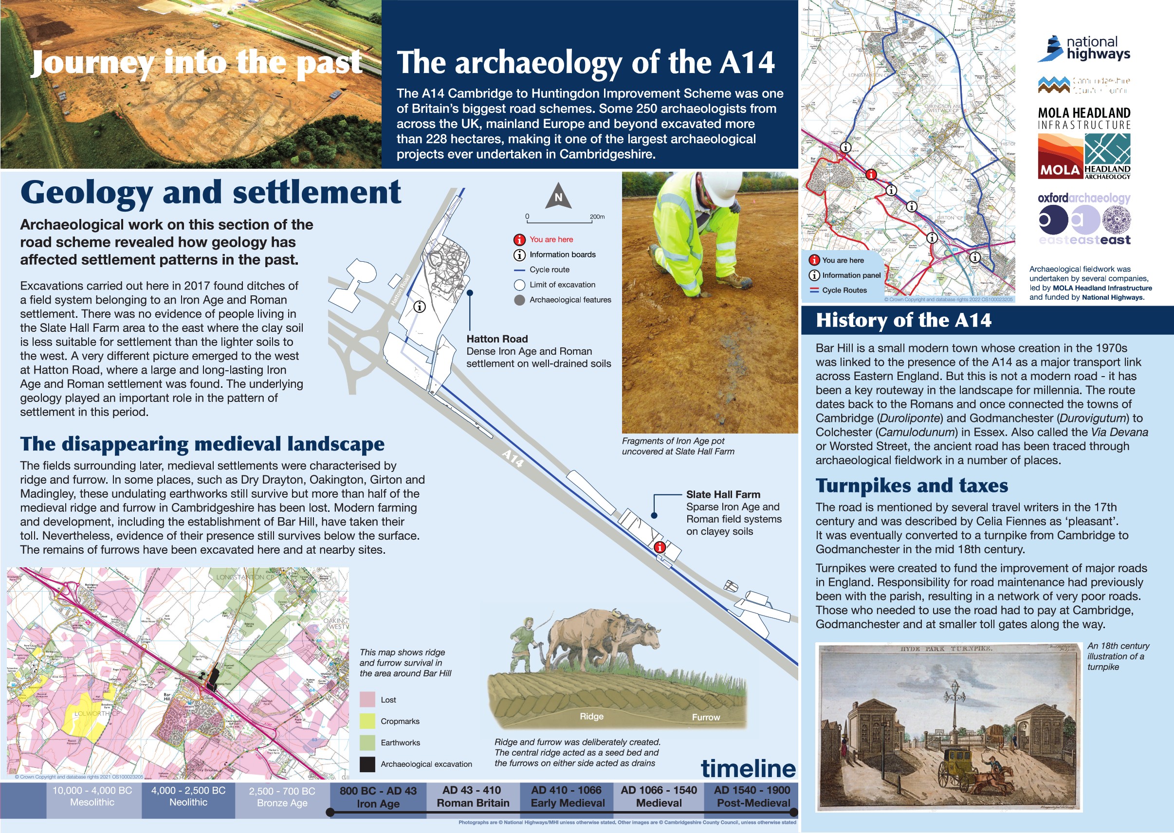 A14 Improvement Scheme suggested Cycling route Bar Hill to Madingley