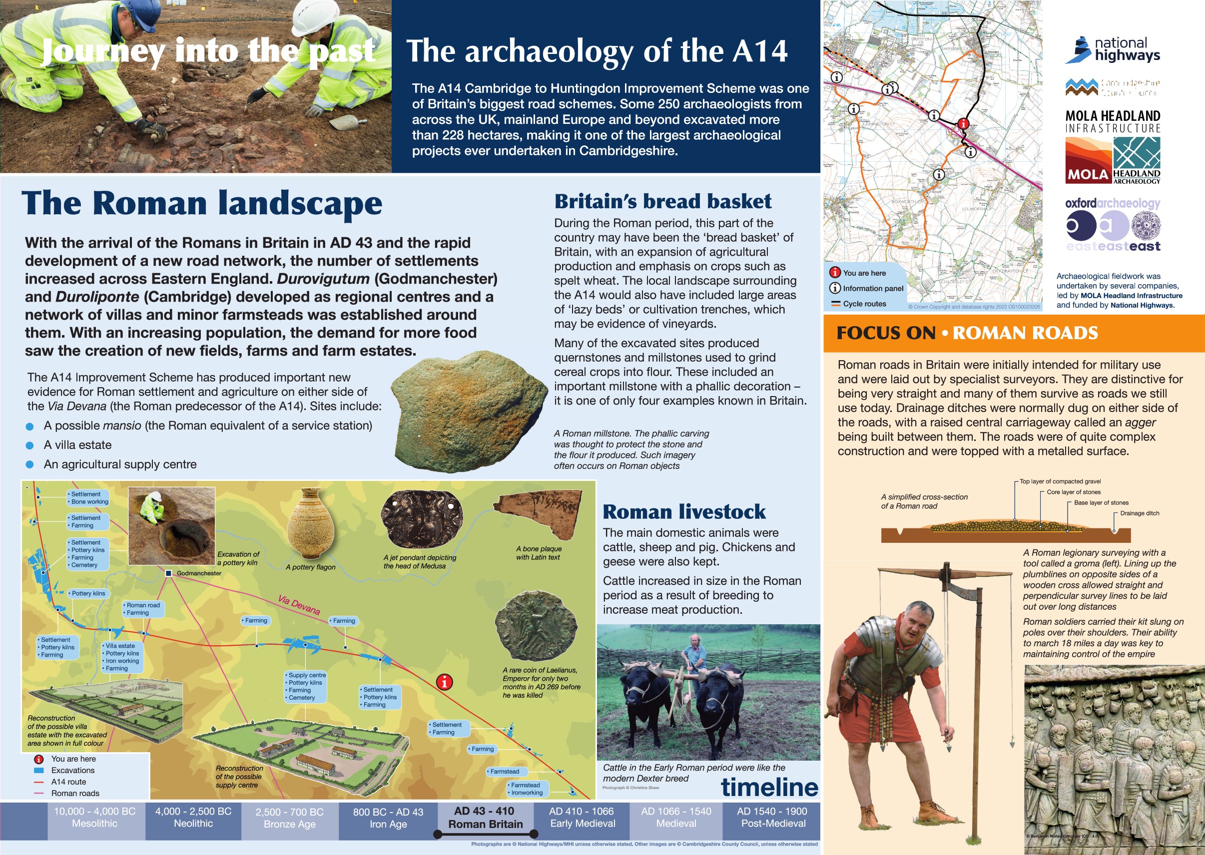 A14 Improvement Scheme suggested Cycling route Swavesey to Knapwell