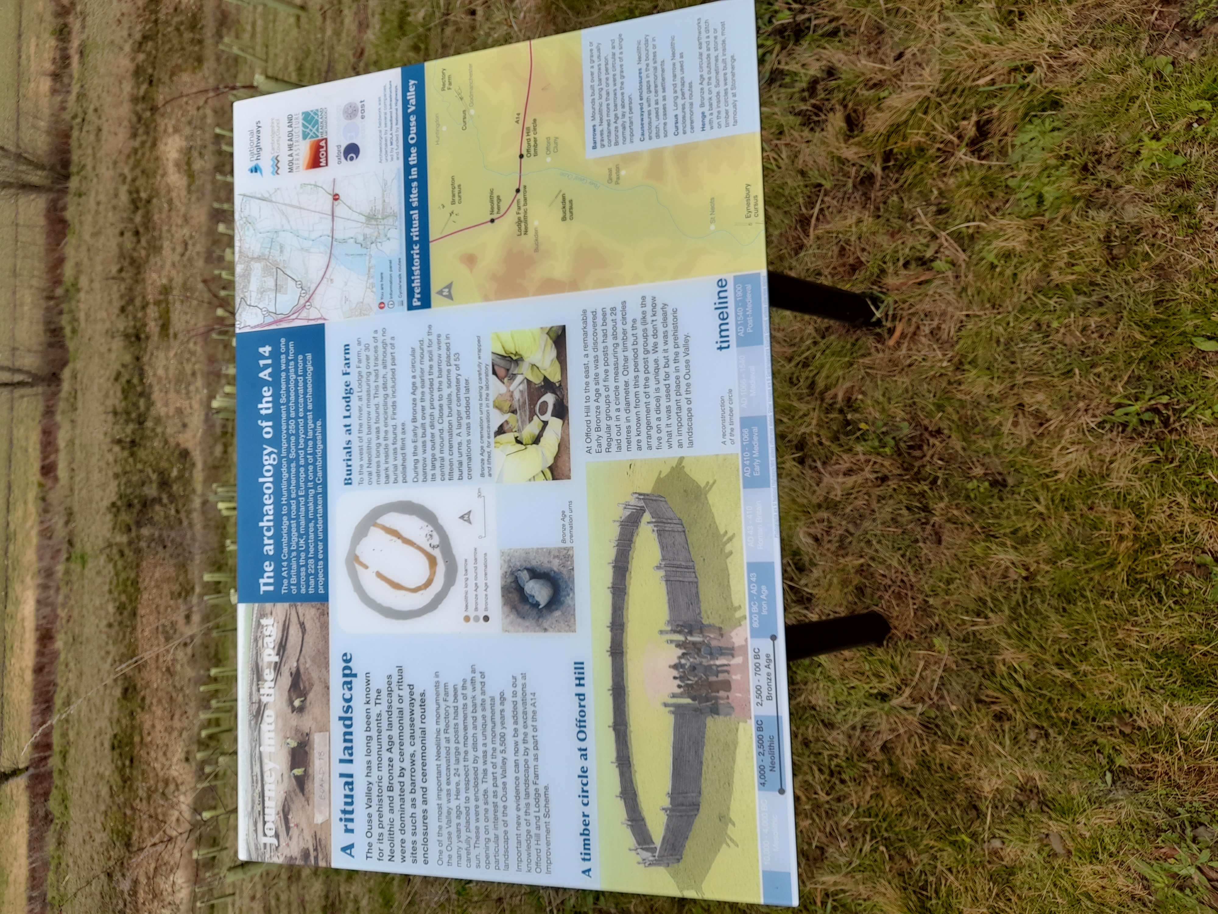 A14 Improvement Scheme - Board 18 Offord Cluny