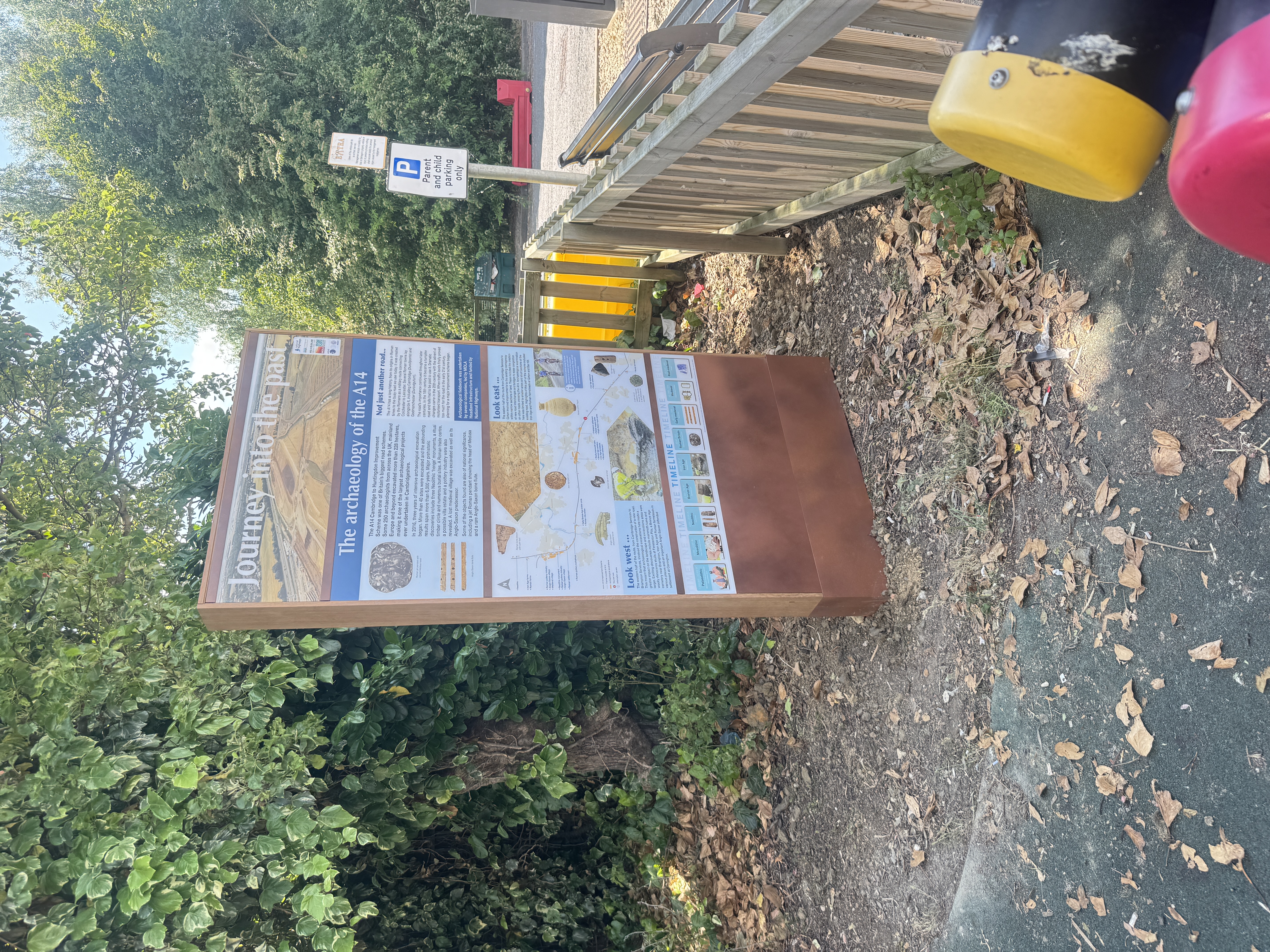 A14 Improvement Scheme - Board 37 Cambridge Services monolith