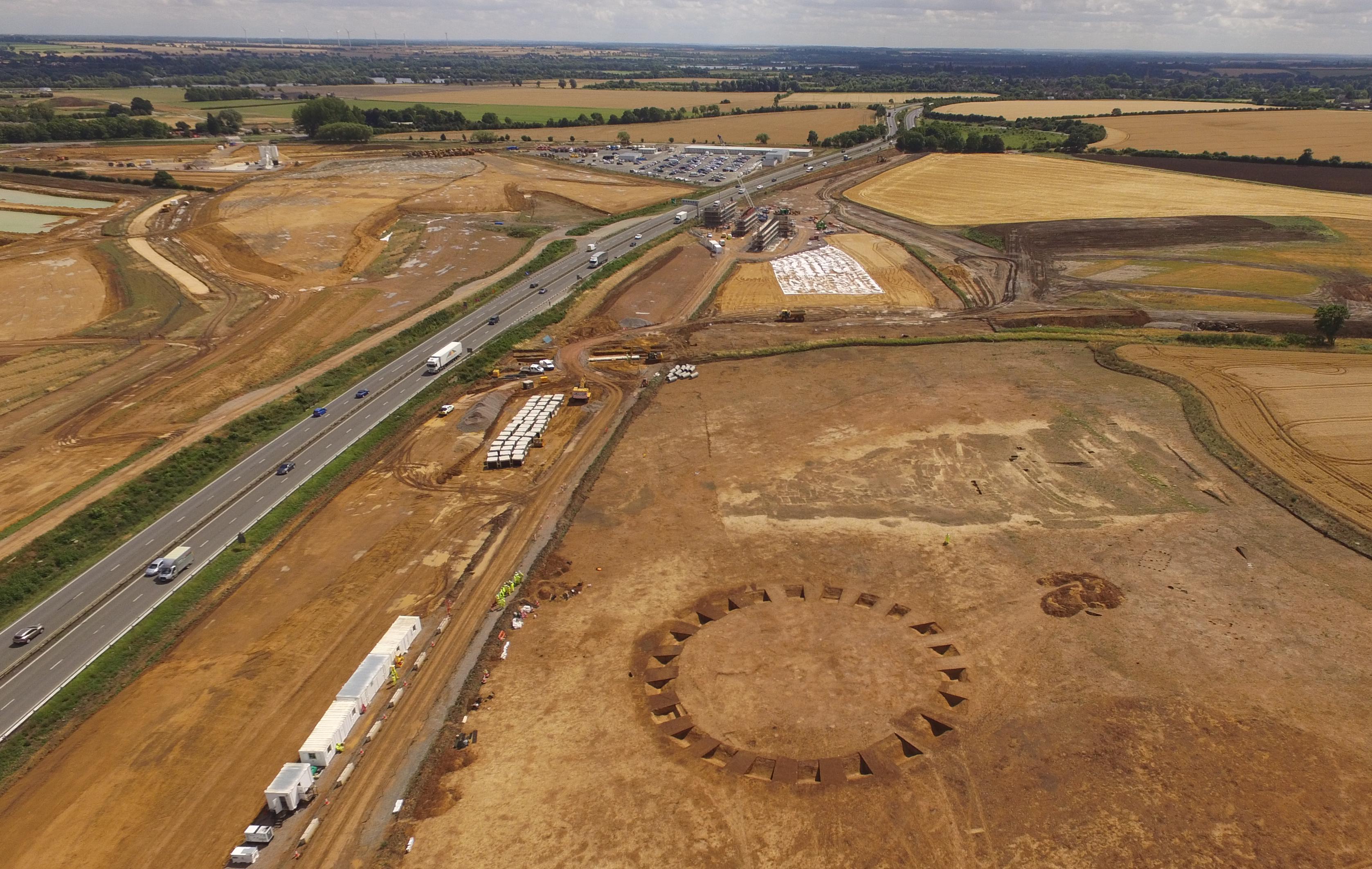 A14 Improvement Scheme - Board 25 Lodge Farm Cottages