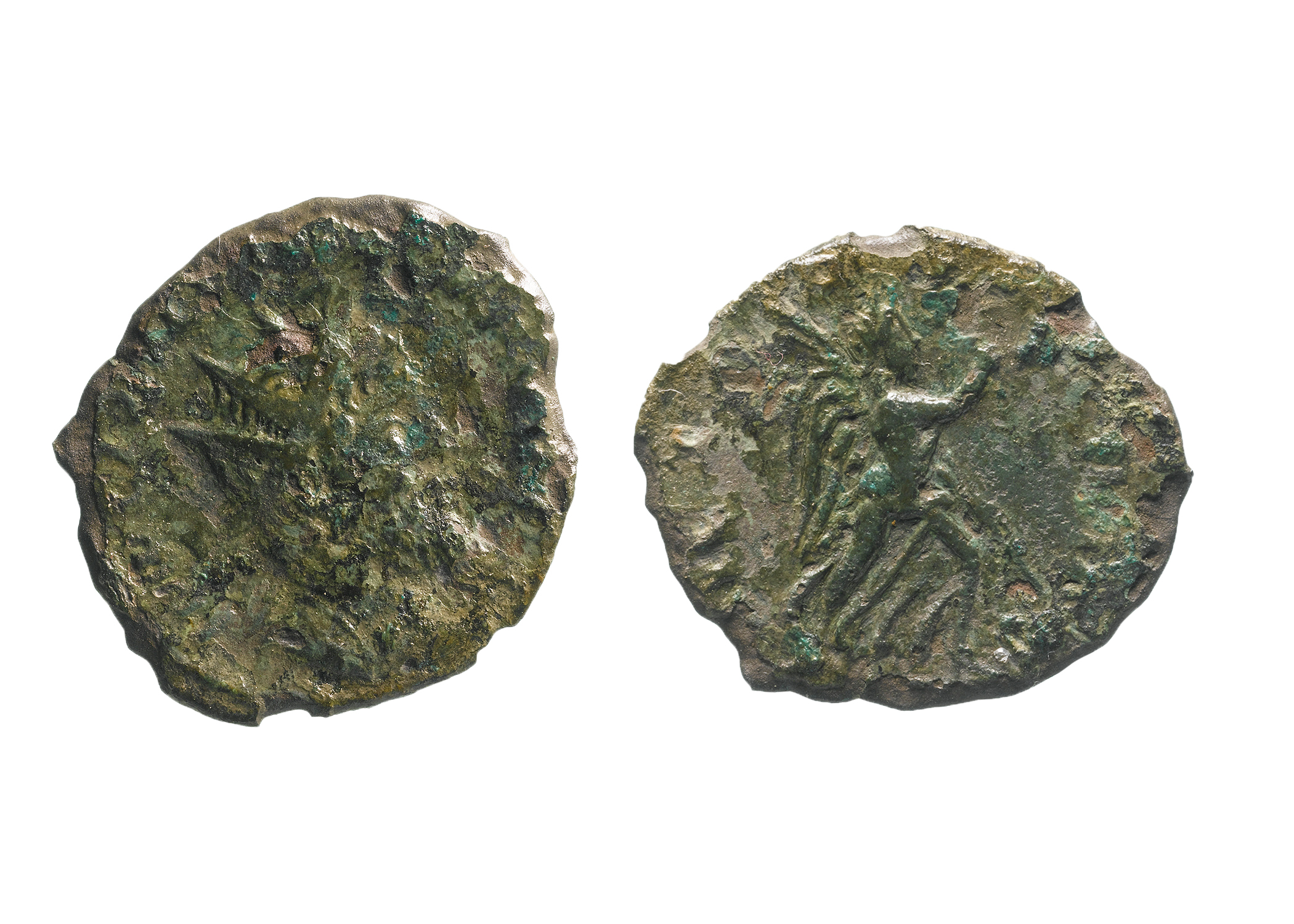Roman coin of Laelianus